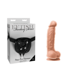 Arnés + Dildo Colours Sensación Realista 17 cm