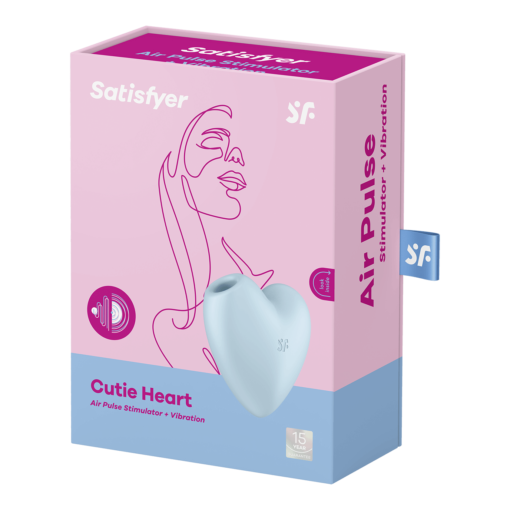 Satisfyer Cutie Heart Celeste caja