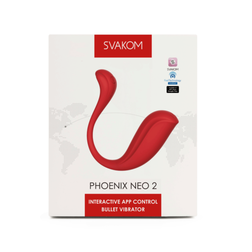 Svakom Phoenix Neo 2 con App Rojo CAJA