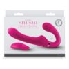 ShiShi Midnight Rider Strapless Strap-On Rosado_caja2