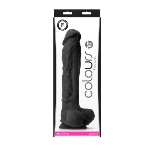 Dildo Colours Sensación Realista 31 cm - Negro_caja