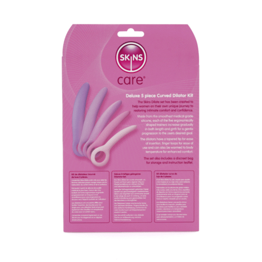 Skins Care Set de 5 Dilatadores Vaginales_cajaparte trasera