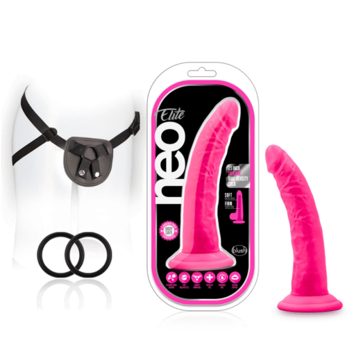 Arnés + Neo Elite Dual Density 19 cm