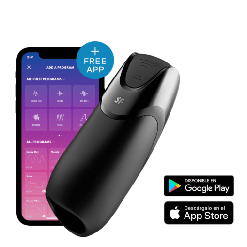 Satisfyer Men Vibration+ con App · Outlet (caja dañada)